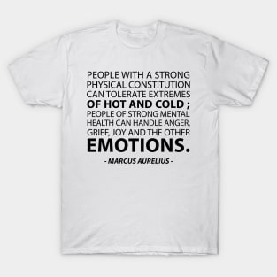 MARCUS AURELIUS - MOTIVATIONAL QUOTES T-Shirt